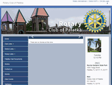 Tablet Screenshot of palatkarotary.org